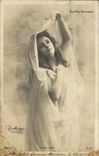 VINTAGE POSTCARD Fantaisie Woman Puff out Parisian MAud Amy