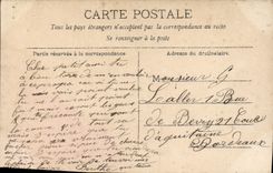 VINTAGE POSTCARD Fantasy Woman Happiness