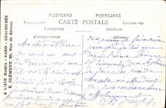 VINTAGE POSTCARD Fantaisie Child Celebrates flowers of Luchon