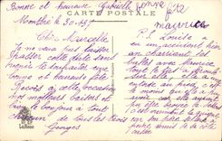 CPA Fantaisie Fleurs Fer a cheval