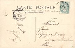 VINTAGE POSTCARD fashionable Idylle Fantasy Woman