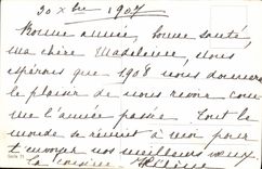 CPA Fantaisie Bonne Annee Fer a cheval