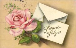 CPA Fantaisie Fleurs