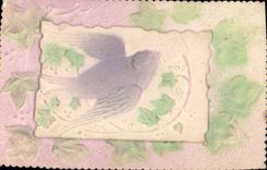 CPA Fantaisie Oiseau