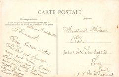 VINTAGE POSTCARD Fantasy Women Clover