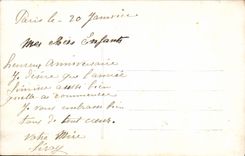 VINTAGE POSTCARD Fantasy Child Plane Baby