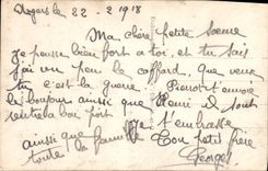 VINTAGE POSTCARD Fantaisie Woman Gendarme Drives out