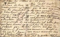 VINTAGE POSTCARD Fantasy Child Pipe Tobacco Newspaper