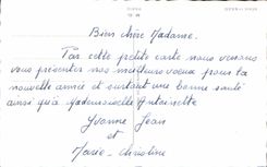 CPA Fantaisie Bonne annee