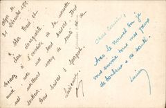 CPA Fantaisie Fleurs Fer a cheval