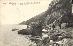 CPA Theoule Pointe de L'Aiguille Esterel Environs de Cannes