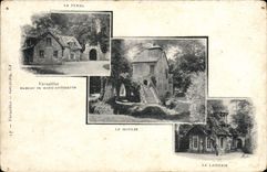 VINTAGE POSTCARD Versailles Hamlet of Marie Antoinette the mill dairy