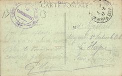 CPA Marseille Rue Noailles Tramway