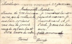 CPA Montlucon Avenue de la Gare