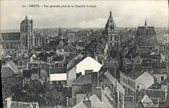CPA Dreux Vue Generale Prise de la Chapelle St Louis