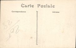 POSTAL Dreux de la VENDIMIA el castillo vista de Thibauit Saint