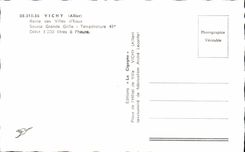 MODERN CARD Vichy Reine of the Towns of Water Large Source roasts