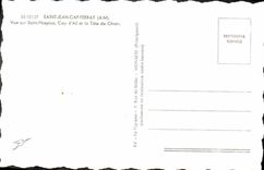 CPM Saint Jean Cap Ferrat Vue Sur Saint Hosplace Cap d'Ail et la tete de chien