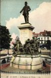 CPA Le Mans Le Monument de Chanzy Militaria