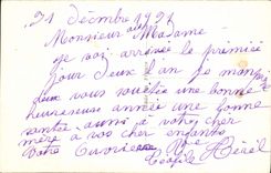 CPA Bonne Annee Fleurs