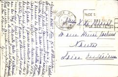 CPA Nice Vue Generale Entree du port Bateau