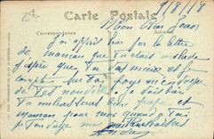 VINTAGE POSTCARD Nogent Interior Rotrou of the Church Hilaire Saint