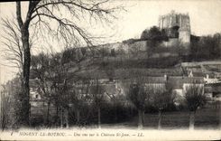 CPA Nogent Le Rotrou Une Vue Sur le Chateau St Jean