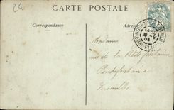 CPA Nogent Le Rotrou Chateau de Saint Jean L'entree