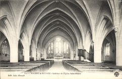 CPA Nogent Le Rotrou Interieur de L'Eglise Saint Hillaire