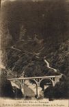 CPA Les Jolis Sites de L'Auvergne Pont de la Cadene dans les Admirables gorges de la Truyere 
