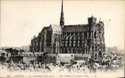 CPA Amiens La Cathedrale 