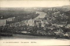 CPA Le Petit Andely Vue Generale 
