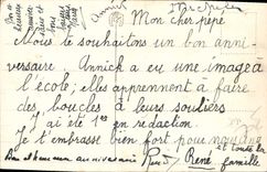 CPA Fantaisie Enfant Telephone