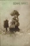 CPA Fantaisie Enfant Telephone