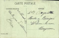 CPA Reims L'eglise Saint Andre La nef vers le grand portail Militaria