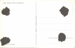 CPA Geneve Hotel d'Angleterre