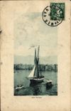 CPA Une Tartane Bateau de peche 