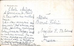 VINTAGE POSTCARD Mucharski Violin