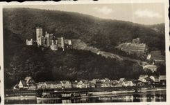 CPA Schloss Stolzenfels mit Kapellen a Rhein 