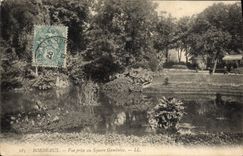 CPA Bordeaux Vue Prise au Square Gambetta