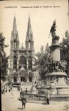CPA Marseille Monument des Mobiles et L'Eglise des Reformes