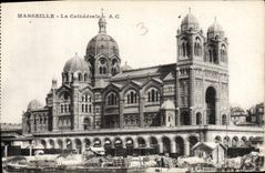CPA Marseille La Cathedrale