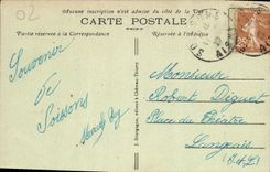 CPA Soissons Vue Generale Avant I'Invasion Militaria