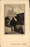 CPA Paris Notre Dame Bouquinistes