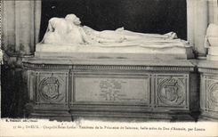 CPA Dreux Chapelle Saint Louis Tombeau De La Princesse de Salerme belle mere du duc d'Aumale par Lenoir