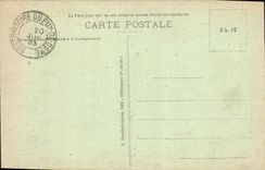 CPA Les ruines du temple de Mercure et la chaine des Puys Sud avec le massif des Monts Dores