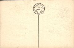 CPA Azay Le Rideaau Chateau National Lit D'Effiat