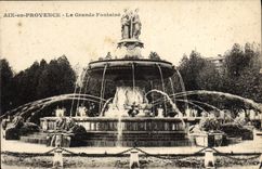 CPA Aix En Provence La Grande Fontaine