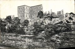 CPA Environs D'Arles Ruines de l'abbaye de Montmajour 