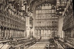 CPA Windsor Castle St George's Chopel Choir East
